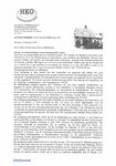 1999 - 19990227_Rondzendbrief_HKO