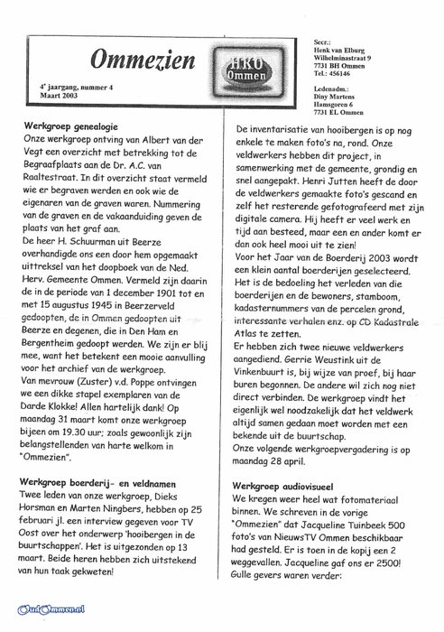 2003 - 20030300_Ommezien_HKO