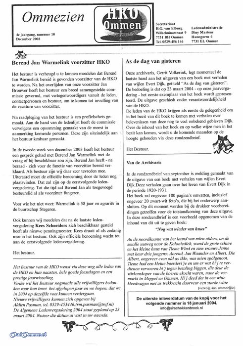 2003 - 20031200_Ommezien_HKO