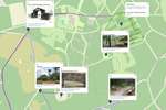 Interactieve wandelroutes